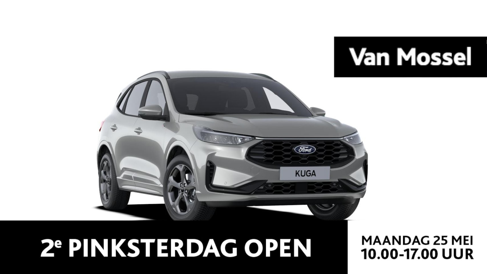 Ford Kuga - 2.5 PHEV ST-Line | 2100KG TREKGEWICHT | 243 PK!  | ST-LINE | SOLAR SILVER | NU TE BESTELLE - AutoWereld.nl