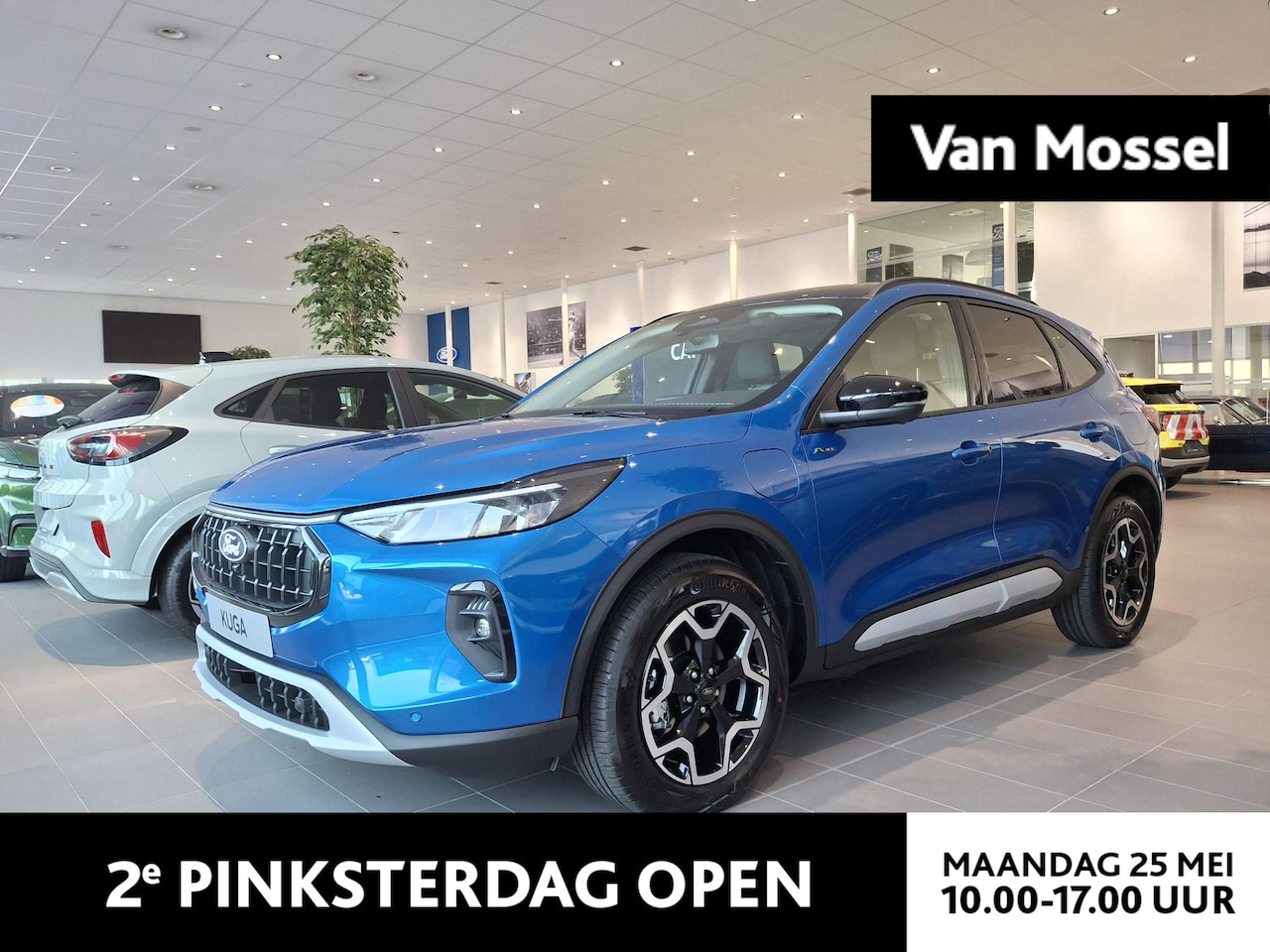 Ford Kuga - 2.5 PHEV Active X | € 5.000,- KORTING! | PANORAMADAK | TREKHAAK | STUUR, STOEL EN VOORRUIT - AutoWereld.nl
