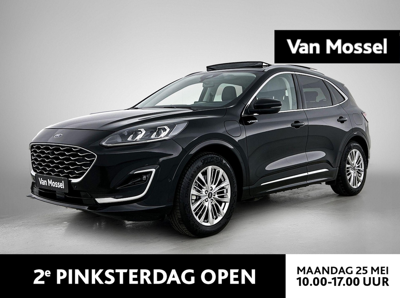 Ford Kuga - 2.5 PHEV Vignale | WINTER PACK | NAVIGATIE | AGATE BLACK | PANORAMADAK | BANG & OLUFSEN | - AutoWereld.nl