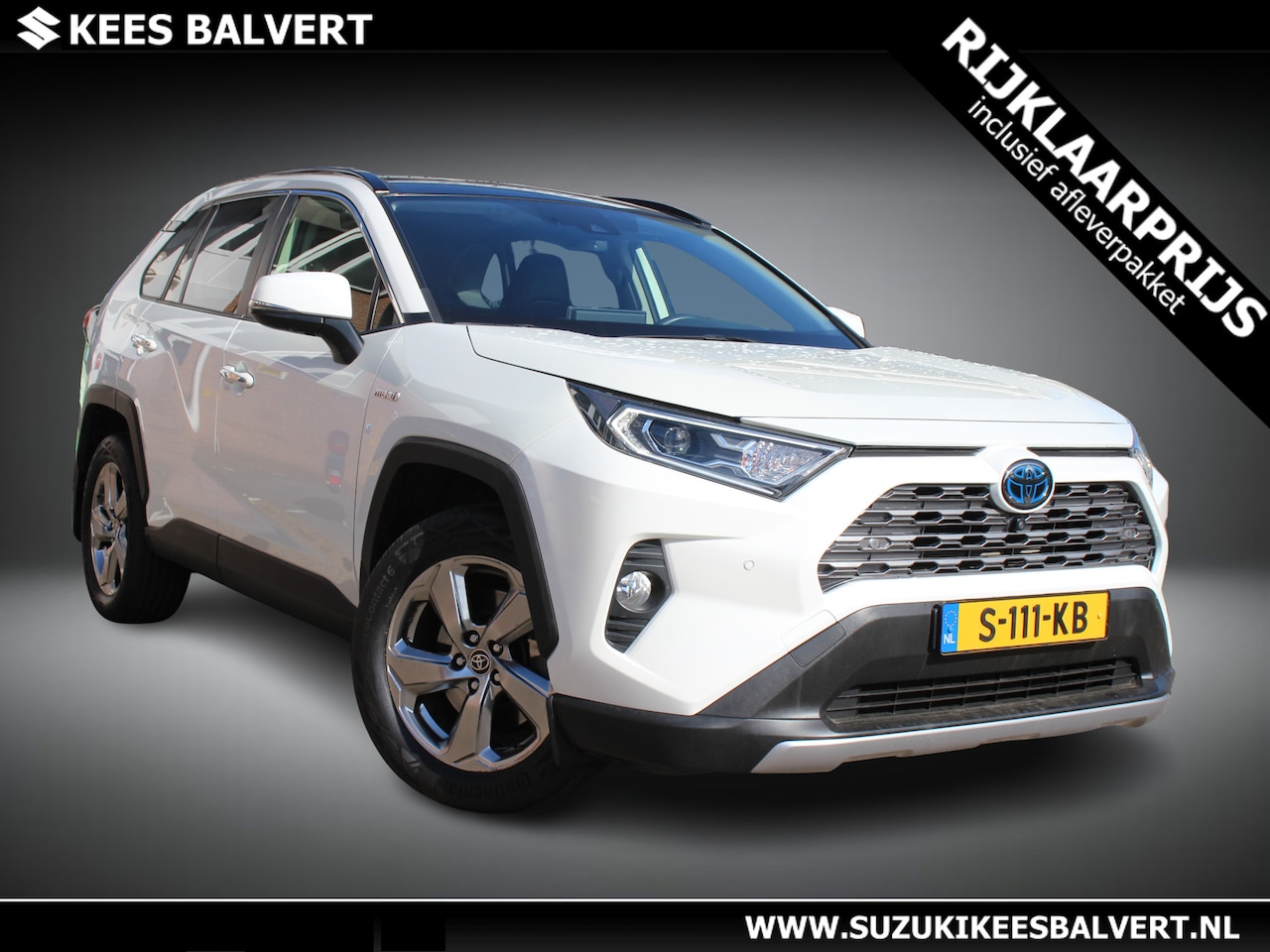 Toyota RAV4 - 2.5 Executive Hybrid Automaat | Panodak | Leer | Bearlock | - AutoWereld.nl