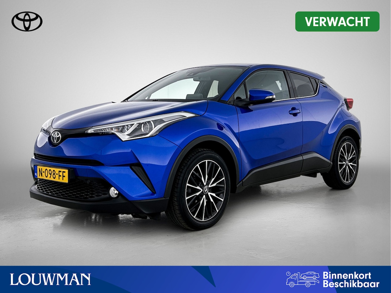 Toyota C-HR - 1.2 Dynamic | Dealer onderhouden | Stoelverwarming | Navigatie | Cruise control Adaptive | - AutoWereld.nl