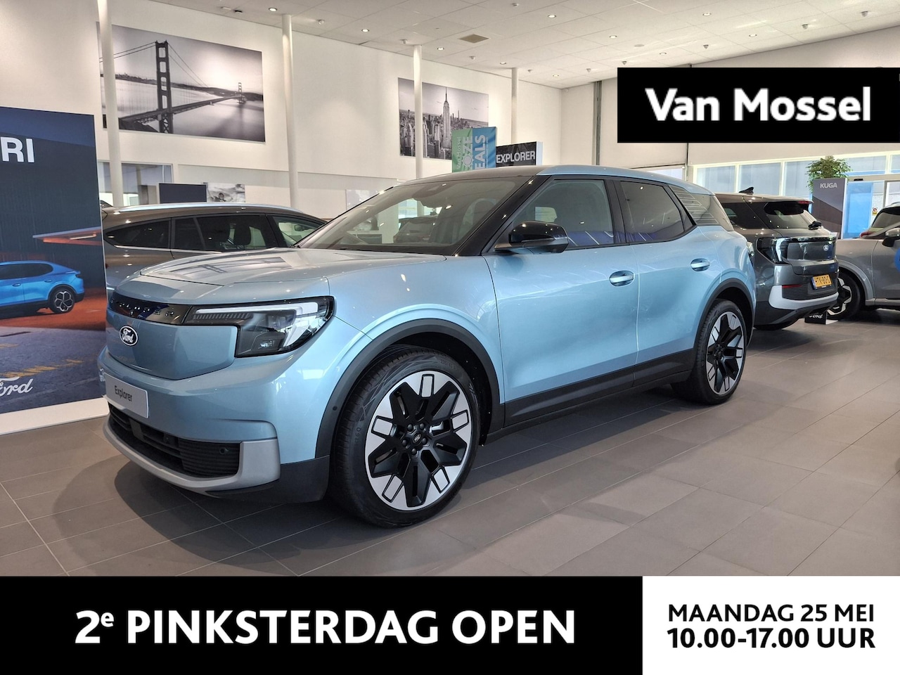 Ford Explorer - Premium Extended Range RWD 79 kWh TE BESTELLEN | € 1500,- KORTING | PANORAMADAK | 21 INCH - AutoWereld.nl
