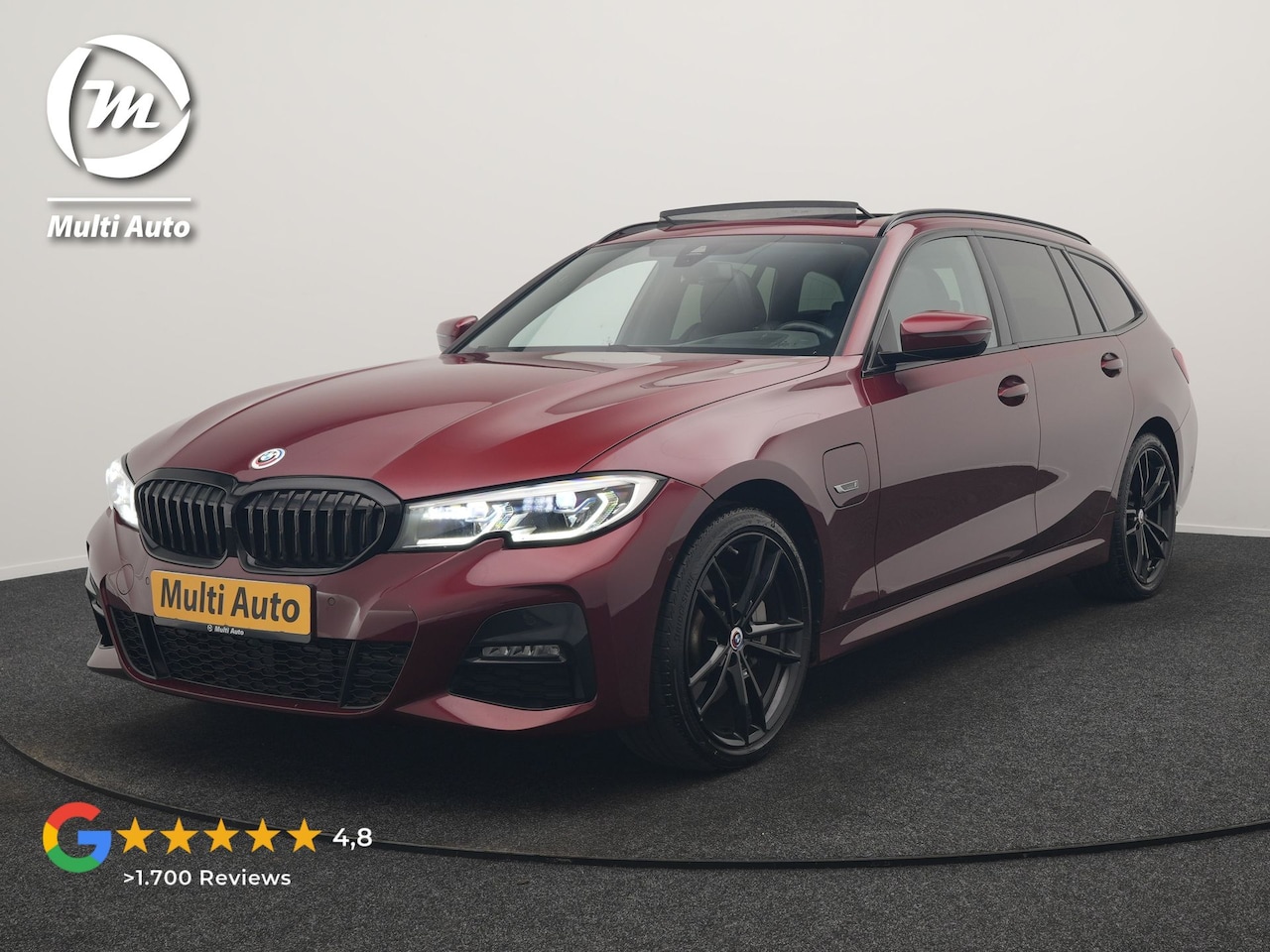 BMW 3-serie Touring - 330e M Sport PHEV 293pk Dealer O.H. | Panodak | Head Up | Laser LED | Adaptief Onderstel | - AutoWereld.nl