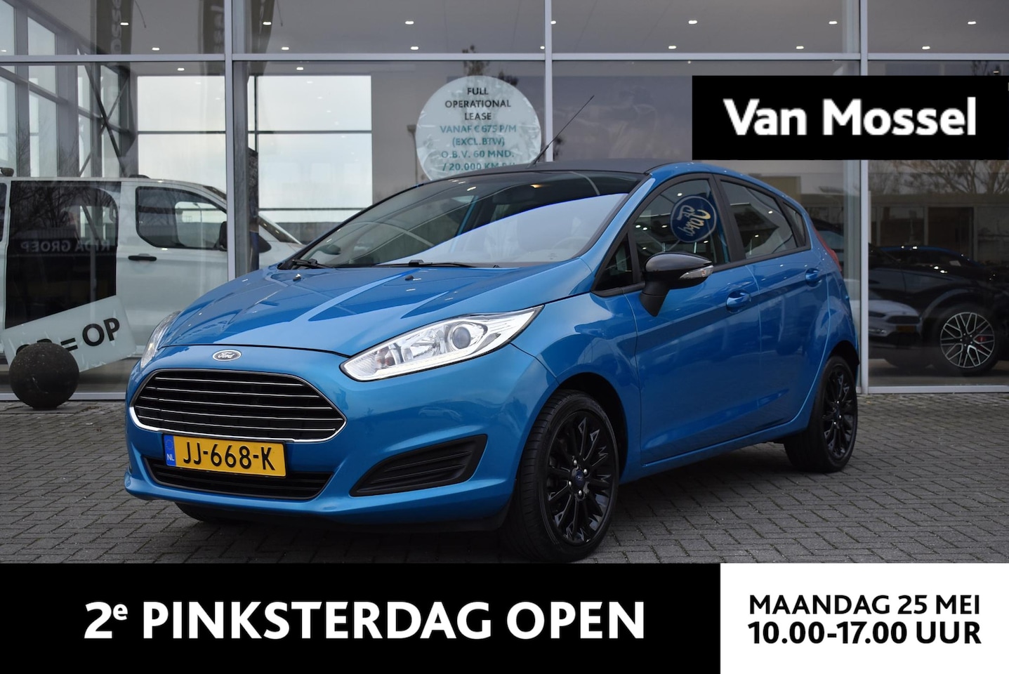 Ford Fiesta - 1.0 Style | Incl. Nieuwe Distributieriem | Volledig Dealeronderhouden | Zwartdak | Airco | - AutoWereld.nl