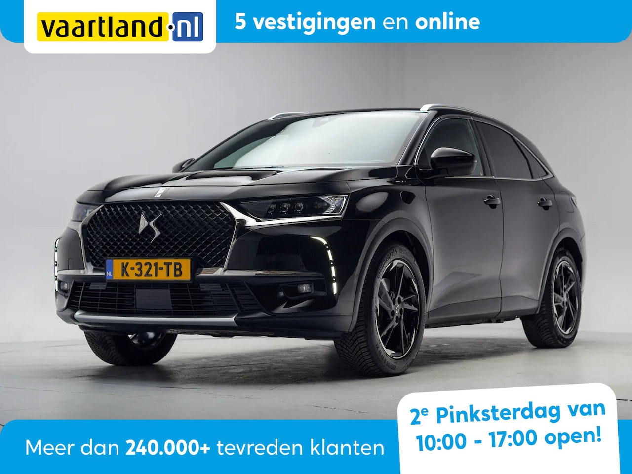 DS 7 Crossback - E-Tense 4x4 Grand Chic Aut. [ Adapt.cruise Massage Leder Focal-Audio ] - AutoWereld.nl