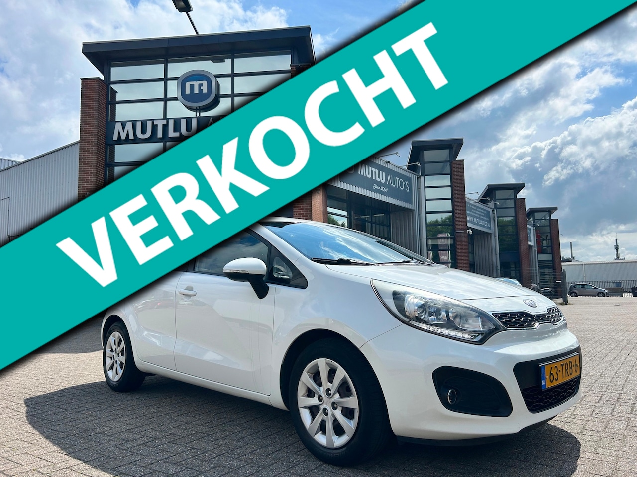 Kia Rio - 1.2 CVVT Plus Pack 5deurs Airco NAP APK - AutoWereld.nl