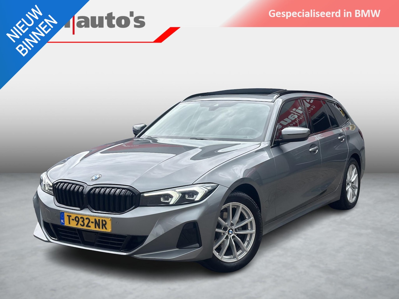 BMW 3-serie Touring - 318i Org NL Panorama|AdaptieveCruise|Leder - AutoWereld.nl