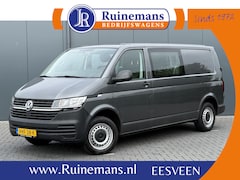 Volkswagen Transporter - 2.0 TDI / L2H1 / 5-PERS DUBBELE CABINE / 1e EIG. / ZEER NETJES / AIRCO / CRUISE / ISOFIX