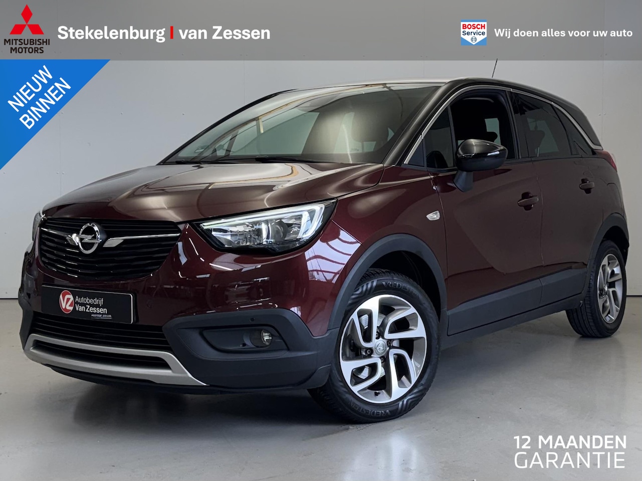 Opel Crossland X - 1.2 Turbo Innovation | Automaat | App Connect | AGR stoelen | Keyless | Stoelverwarming | - AutoWereld.nl