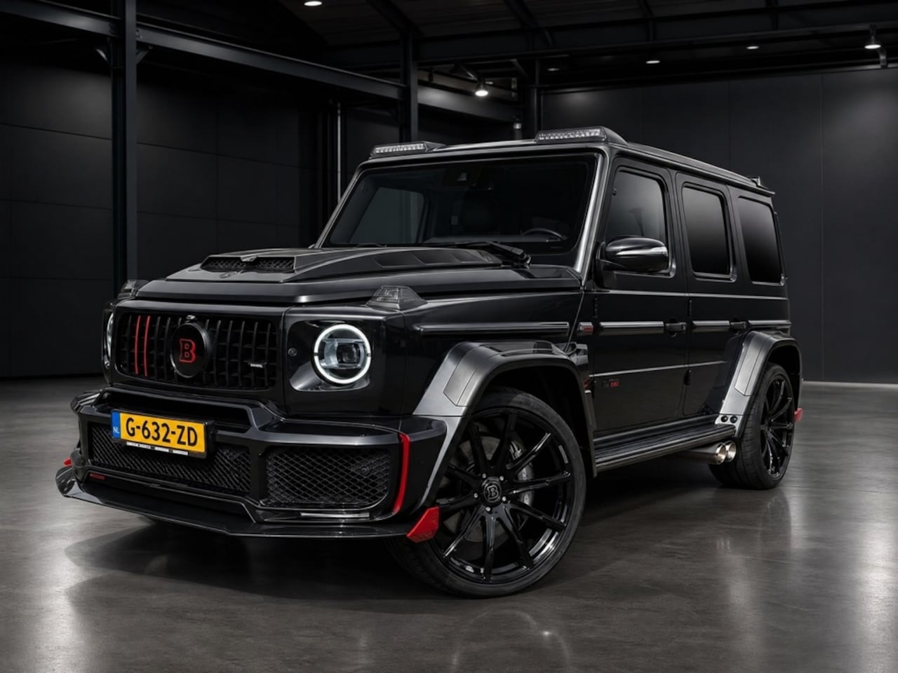 Mercedes-Benz G-klasse - 63 BRABUS ROCKET 900 Manufactur BOMVOL ✅ - AutoWereld.nl