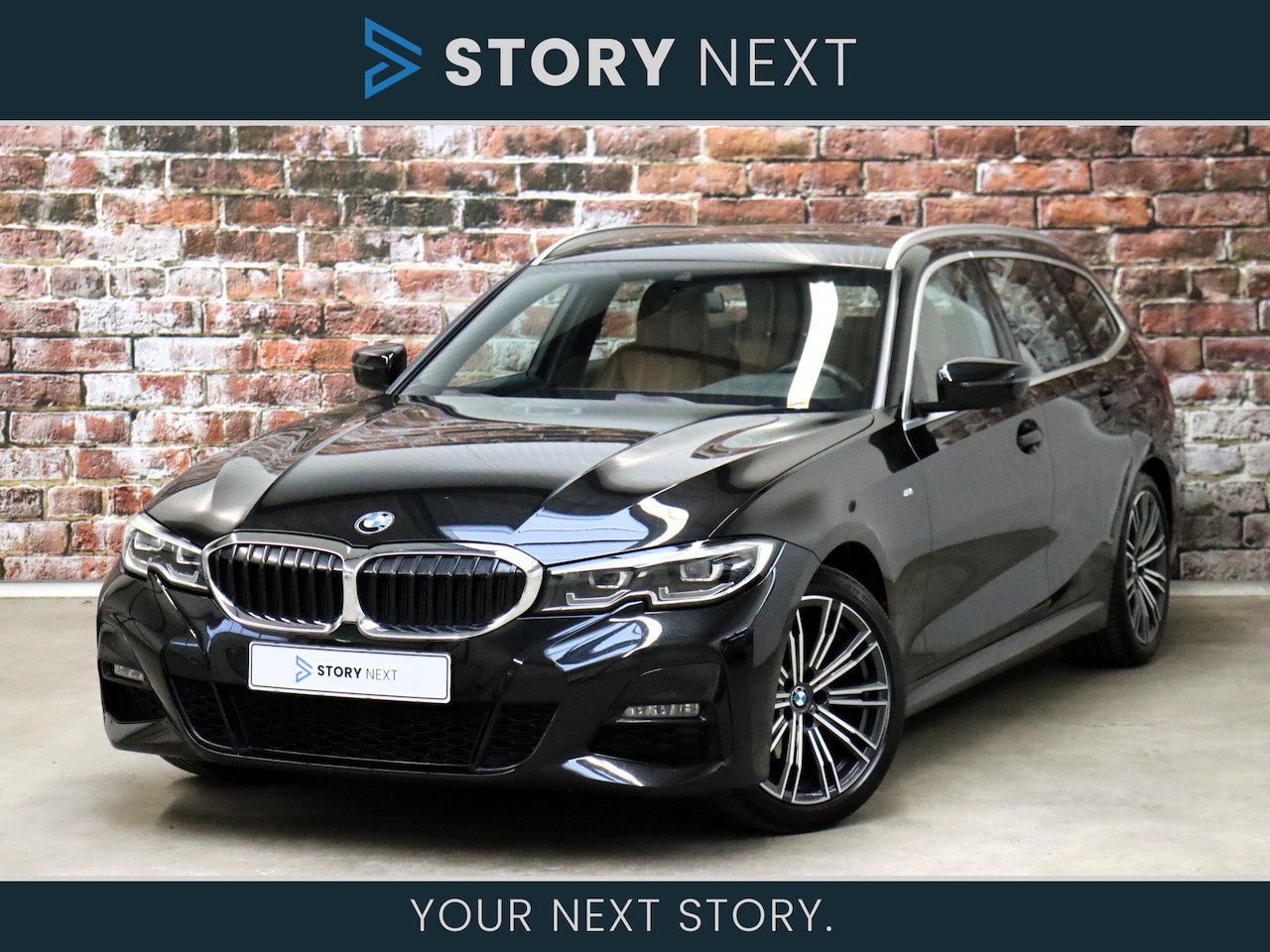 BMW 3-serie Touring - 320i High Executive M Sport Pakket Automaat / Live Cockpit Professional / Leder / Achterui - AutoWereld.nl