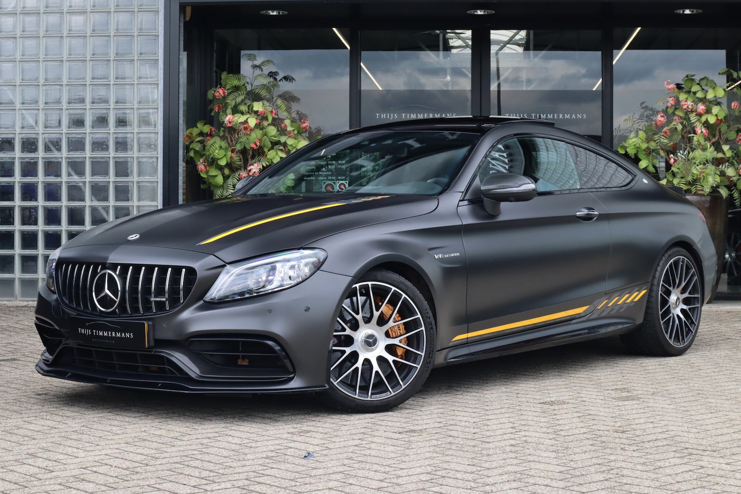 Mercedes-Benz C-klasse Coupé - AMG 63 S Final Edition 1 of 499 | Keramisch, Carbon in/ex, Performance-stoelen, Rij-ass. P - AutoWereld.nl