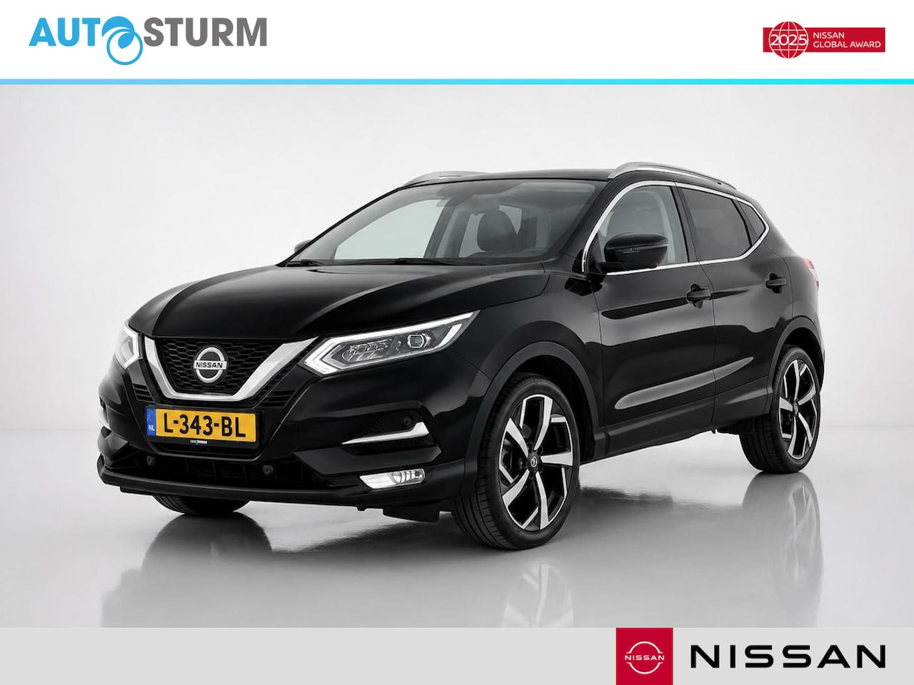 Nissan Qashqai - 1.3 DIG-T Premium Edition incl. trekhaak / BTW / LEDER / - AutoWereld.nl
