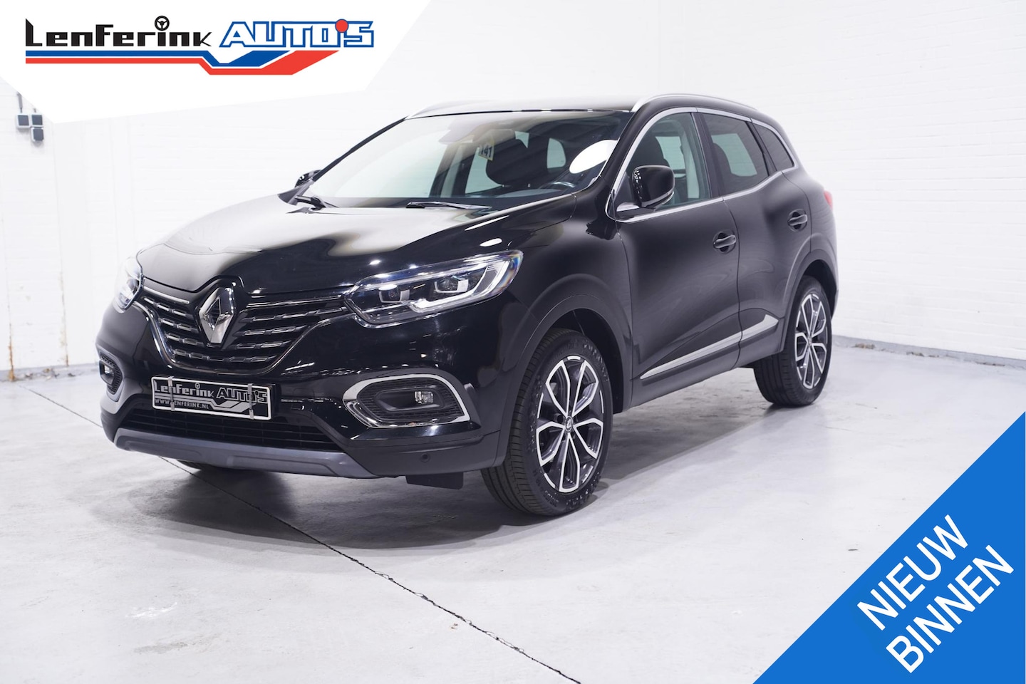 Renault Kadjar - 1.3 TCe Intens NAP Navi Clima Apple Carplay Led koplamp Trekhaak Sportstoelen Leder/stof - AutoWereld.nl