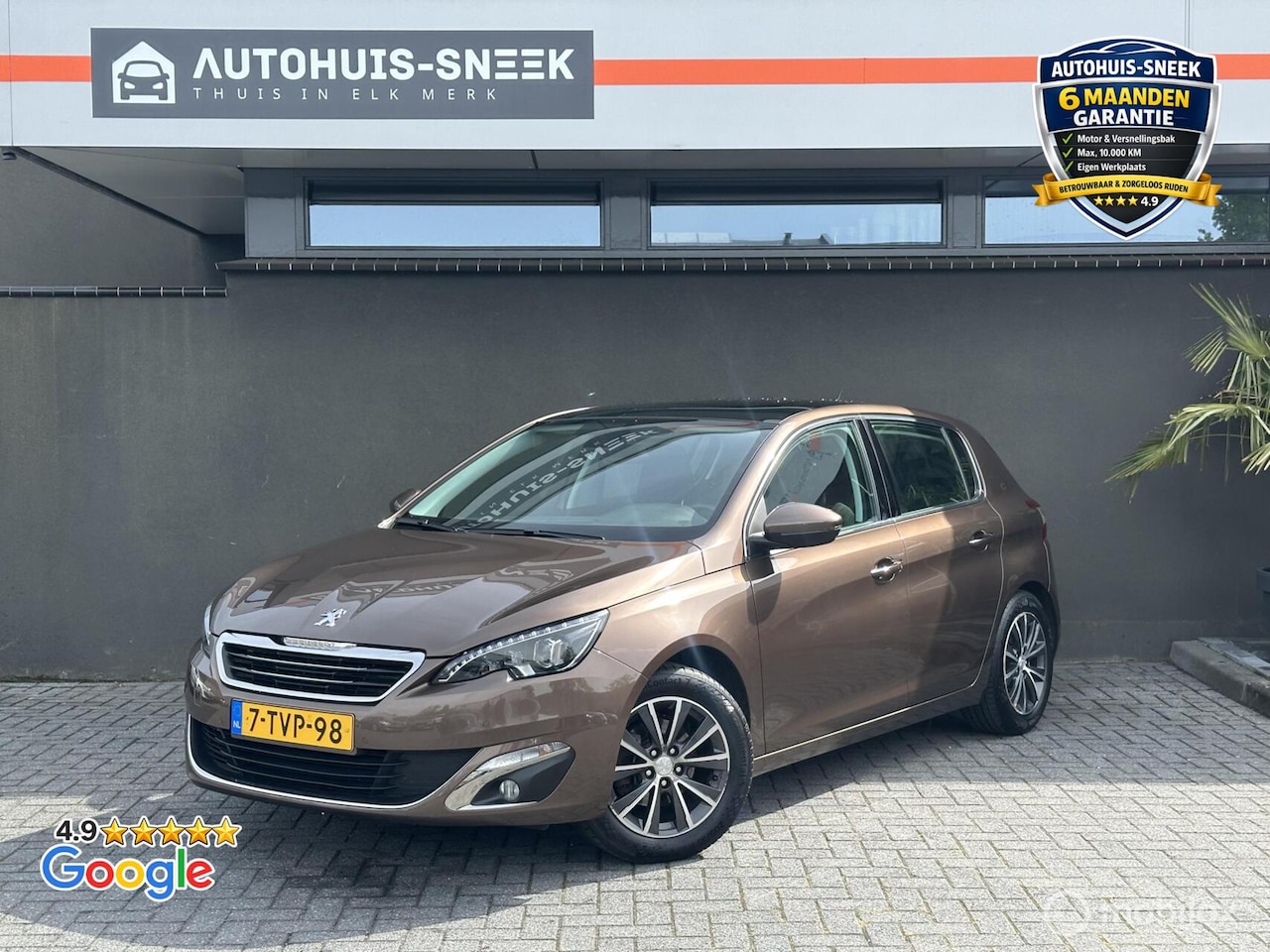 Peugeot 308 - 1.6 THP Première Pano | Navi | Trekhaak |Cruise - AutoWereld.nl