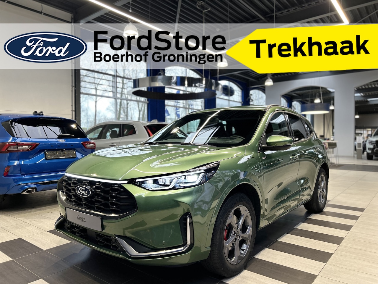 Ford Kuga - 2.5 PHEV 243 pk ST-Line X | Trekhaak I AGR stoelen | Adapt Cruise I Winter Pack | B&O | 36 - AutoWereld.nl