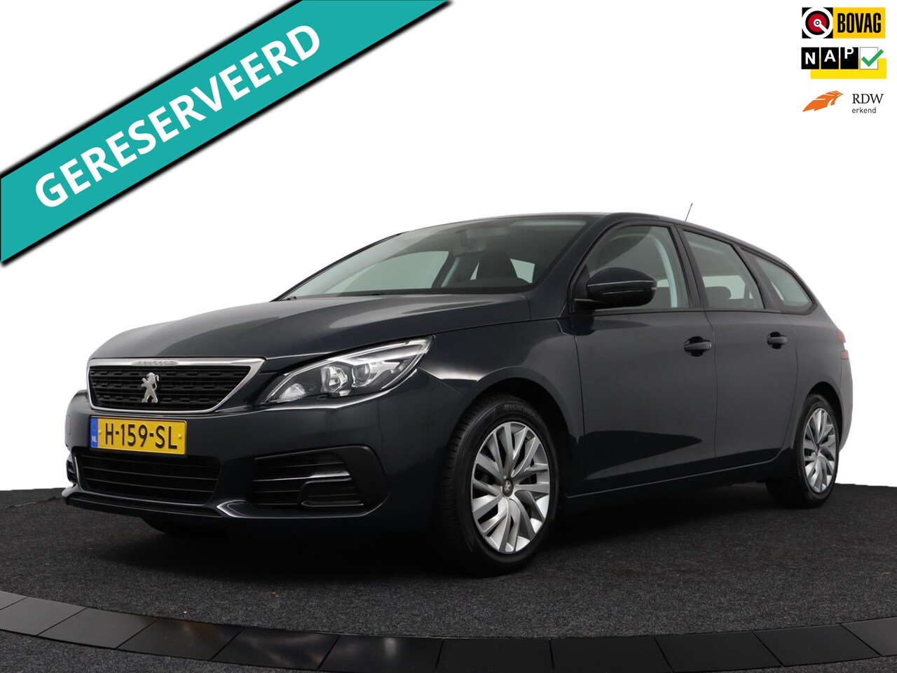 Peugeot 308 SW - 1.2 T 110pk Blue Lease - Navi/Carplay/Blue Tooth/Airco/Cruise Controle - AutoWereld.nl