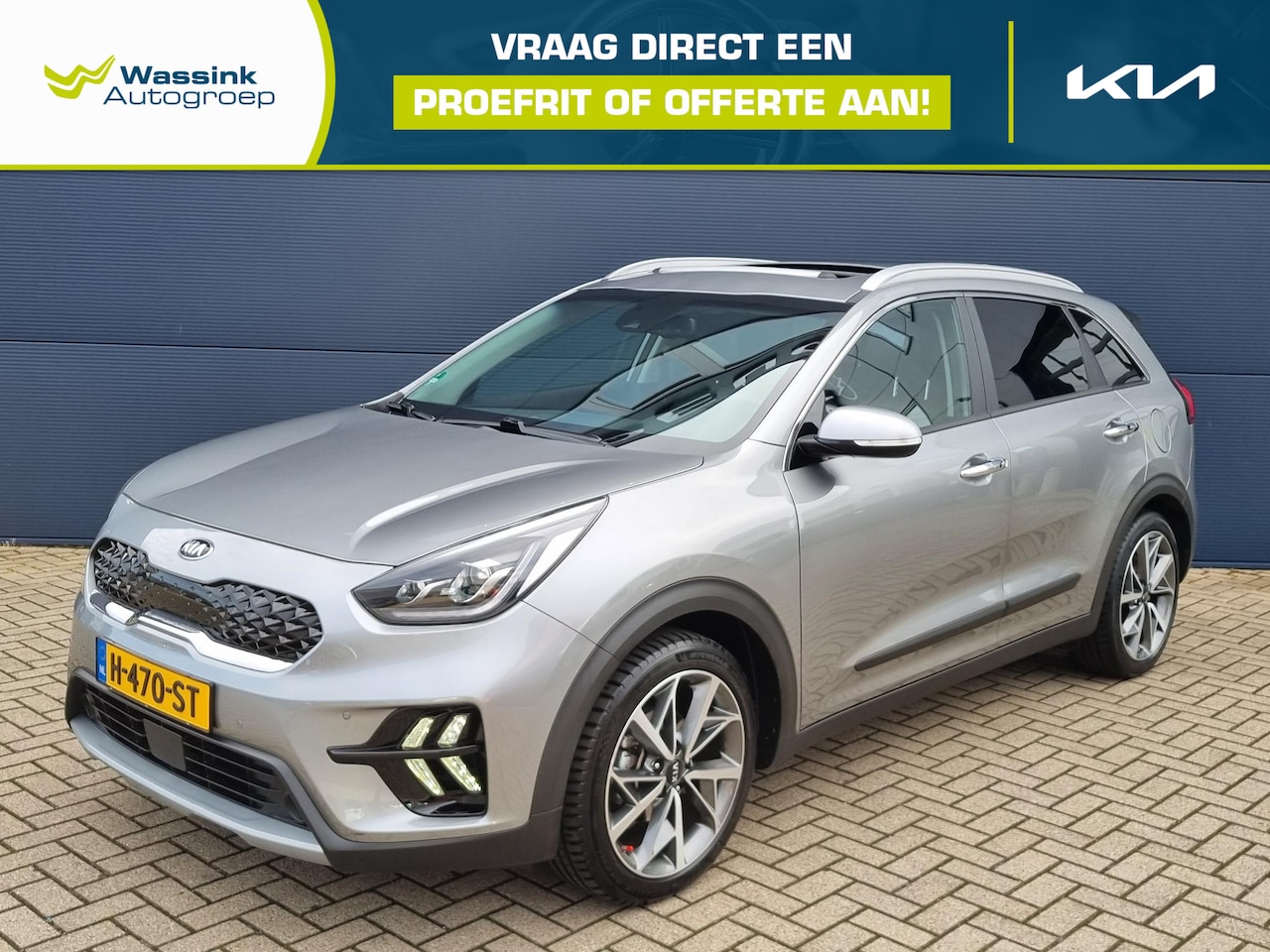 Kia Niro - 1.6 GDi Hybrid ExecutiveLine | Schuif-/Kanteldak | Climate Control | JBL | Stoel-/stuurver - AutoWereld.nl