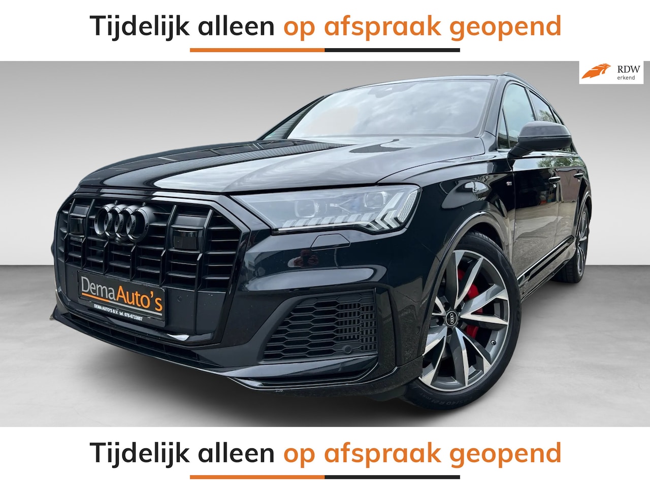 Audi Q7 - 60 TFSI e quattro Pro Line S Competition RS-STOELEN/PANO/B&O/SFEERVERL/360CAM/H-UP/DAB/CAR - AutoWereld.nl