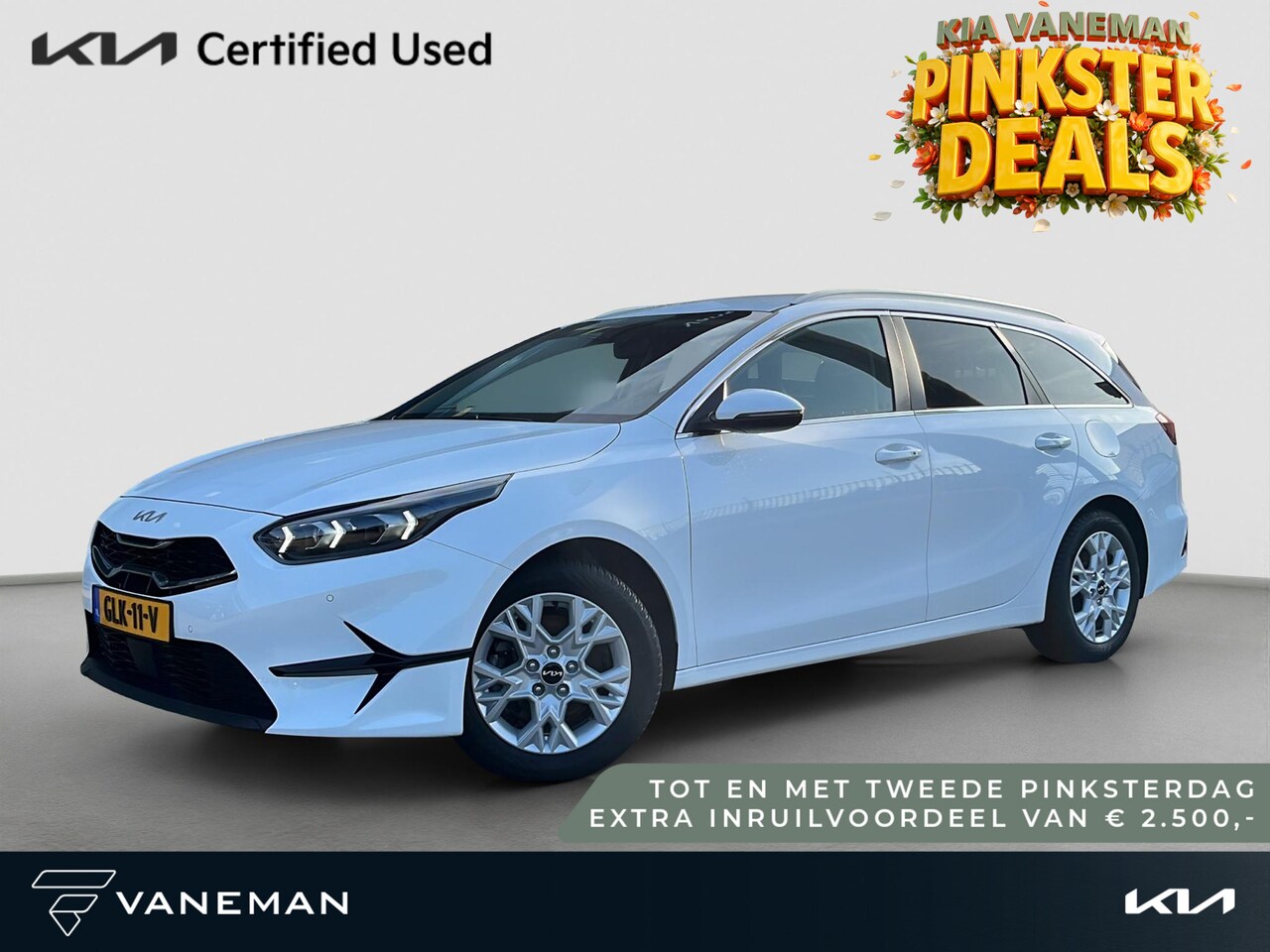 Kia Cee'd Sportswagon - Ceed 1.5 T-GDi DynamicPlusLine | Automaat | Stoel- en Stuurverwarming | Clima | Key-less | - AutoWereld.nl