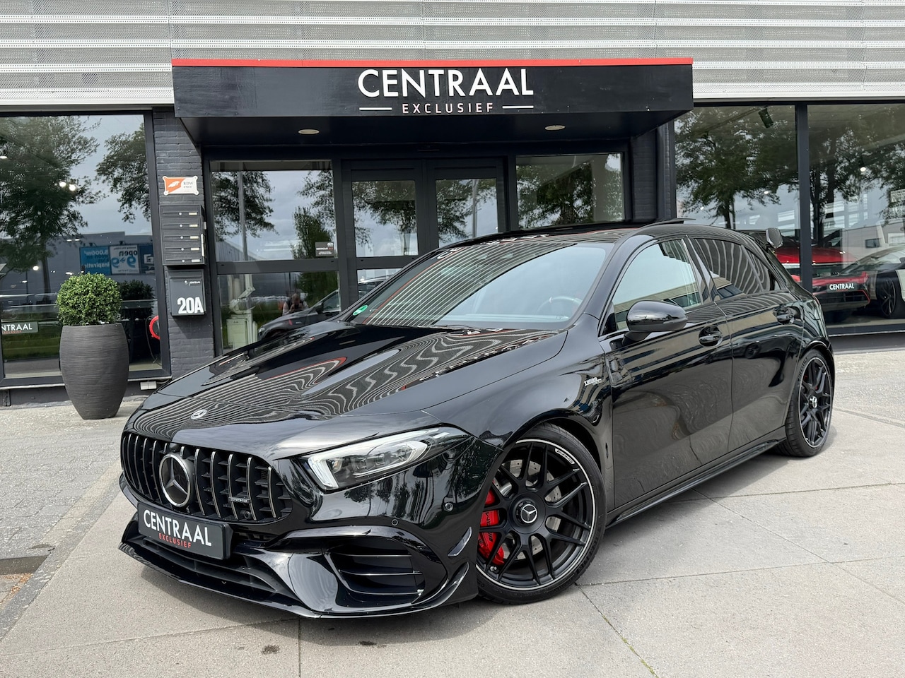 Mercedes-Benz A-klasse - AMG 45 S 4MATIC+ Pano|Burmester|Memory|Aero|Carplay|421PK|Driver's Package - AutoWereld.nl