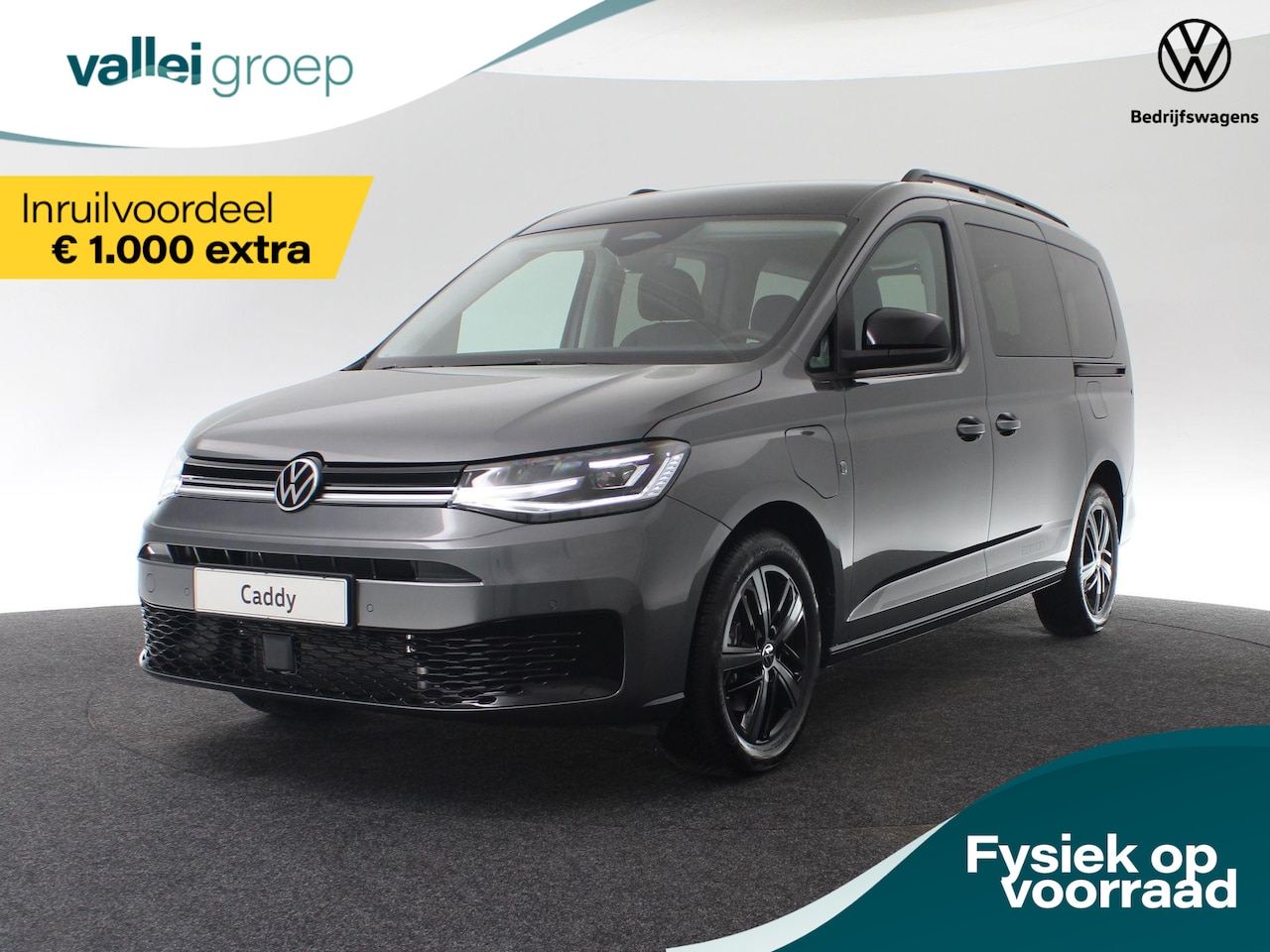 Volkswagen Caddy Maxi - Kombi Limited Edition 7P 1.5 eHybrid 115 pk | Camera | LED | Stoelverwarming | Apple carpl - AutoWereld.nl