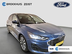 Ford Focus - 1.0 155PK EcoBoost Hybrid Titanium X | Nieuw model | BTW Auto | LED verlichting | Parkeer