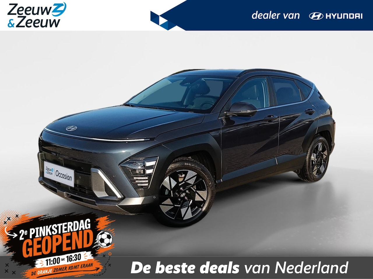 Hyundai Kona - 1.6 GDI HEV Premium | BESTE DEAL VAN NL!!| VAN 42.400,- VOOR 37.950,-! RIJKLAAR | OP = OP - AutoWereld.nl