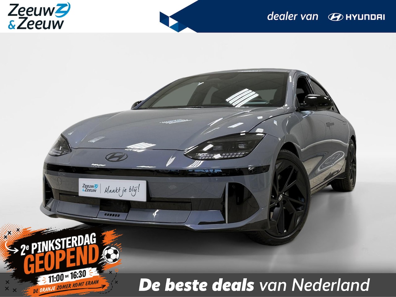 Hyundai IONIQ 6 - 77.4 KWH BUSINESS | €8000,- KORTING | DIVERSE KLEUREN LEVERBAAR | - AutoWereld.nl