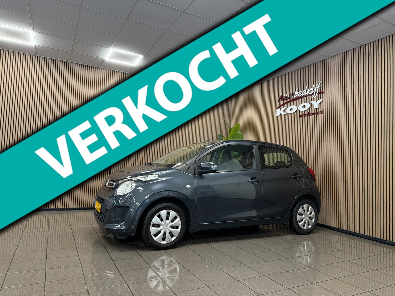 Citroën C1 - 1.0 VTi Feel * Airco / 5 Deurs / LED / NL Auto + NAP * - AutoWereld.nl