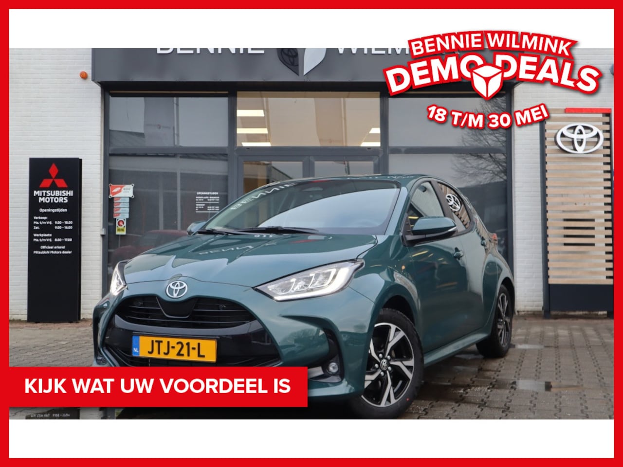 Toyota Yaris - 1.5 Hybrid 115 Dynamic Comfort Pack | V+A Sensoren | Stoel & St - AutoWereld.nl