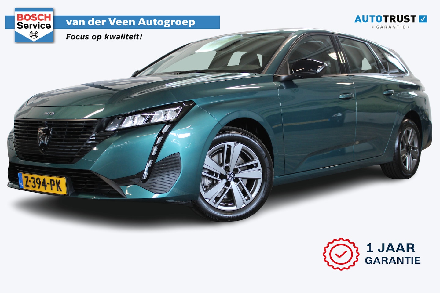 Peugeot 308 SW - 1.2 PureTech Active Pack Business | Incl. 12 maanden garantie | Adaptieve cruise control | - AutoWereld.nl