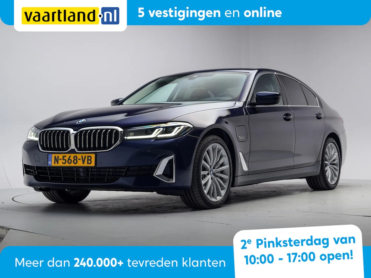 BMW 5-serie - 545e xDrive High Executive Luxury [ Leder HiFi Camera Stuur-&Stoelverwarming ] - AutoWereld.nl