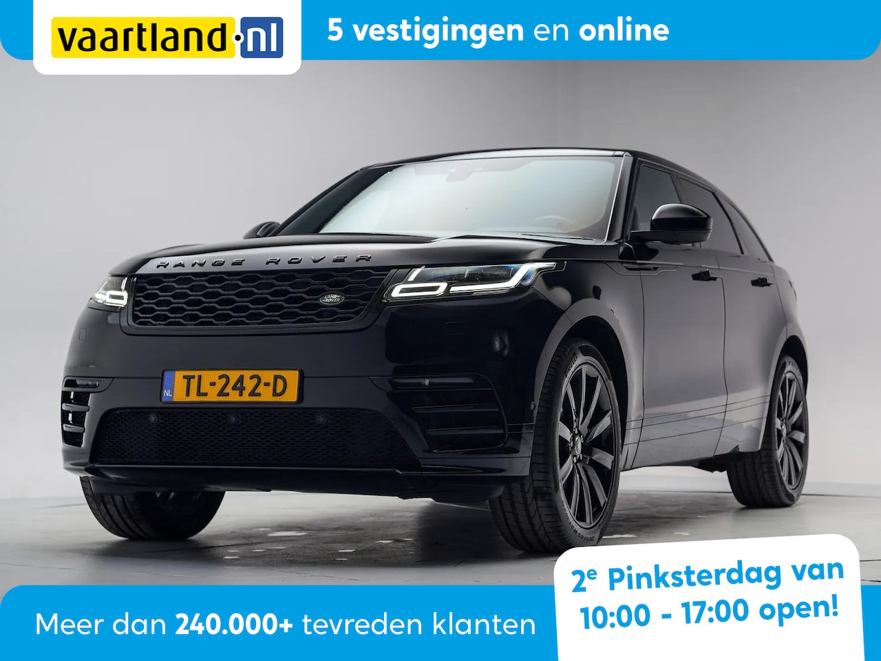 Land Rover Range Rover Velar - 2.0 I4 Turbo AWD R-Dynamic HSE Aut. [ LED Trekhaak Leder Stoelverwarming ] - AutoWereld.nl