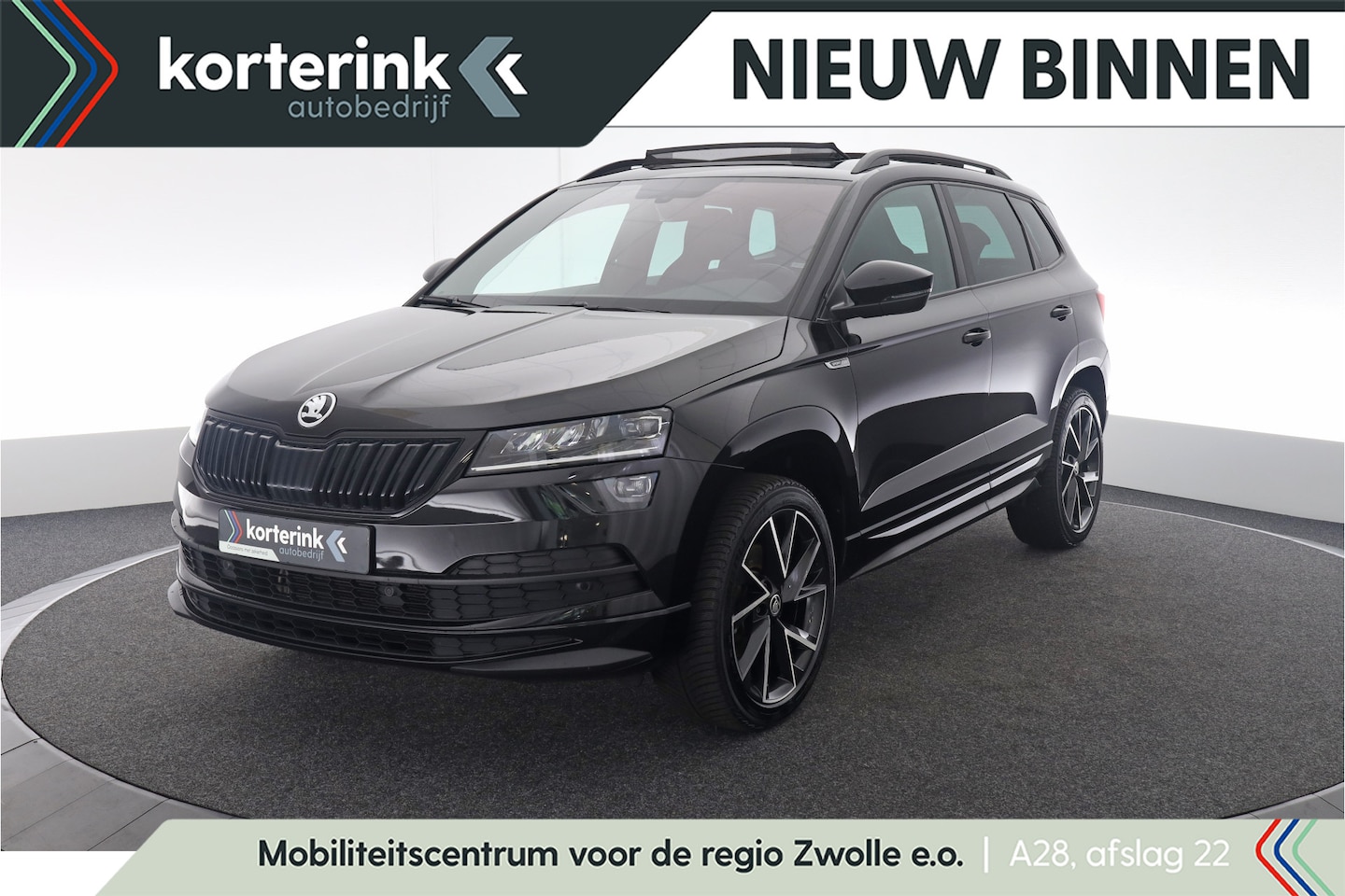 Skoda Karoq - 1.5 TSI ACT Sportline Business | Pano | ACC | CANTON - AutoWereld.nl