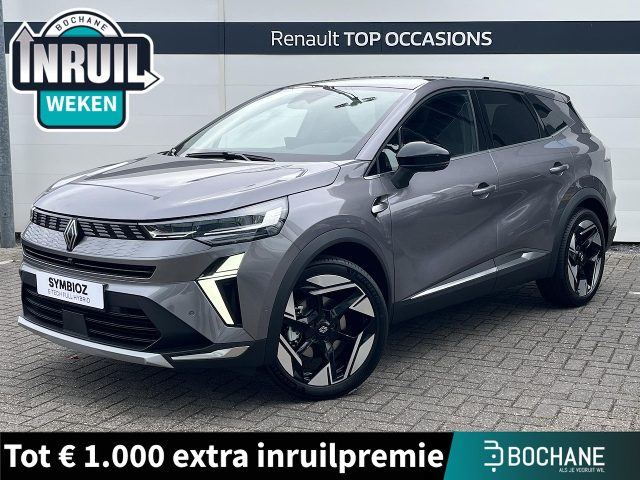 Renault Symbioz - 1.8 E-Tech full hybrid 160 iconic | Direct uit voorraad leverbaar! | Pack Light & Sound Ha - AutoWereld.nl