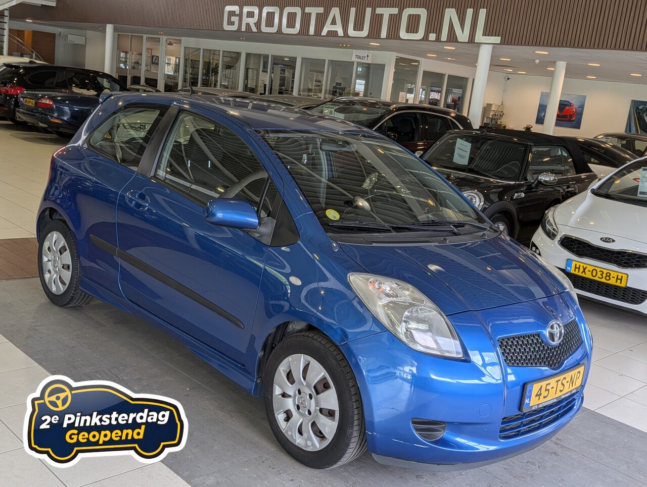 Toyota Yaris - 1.0 VVTi Airco, Trekhaak, Stuurbekrachtiging - AutoWereld.nl