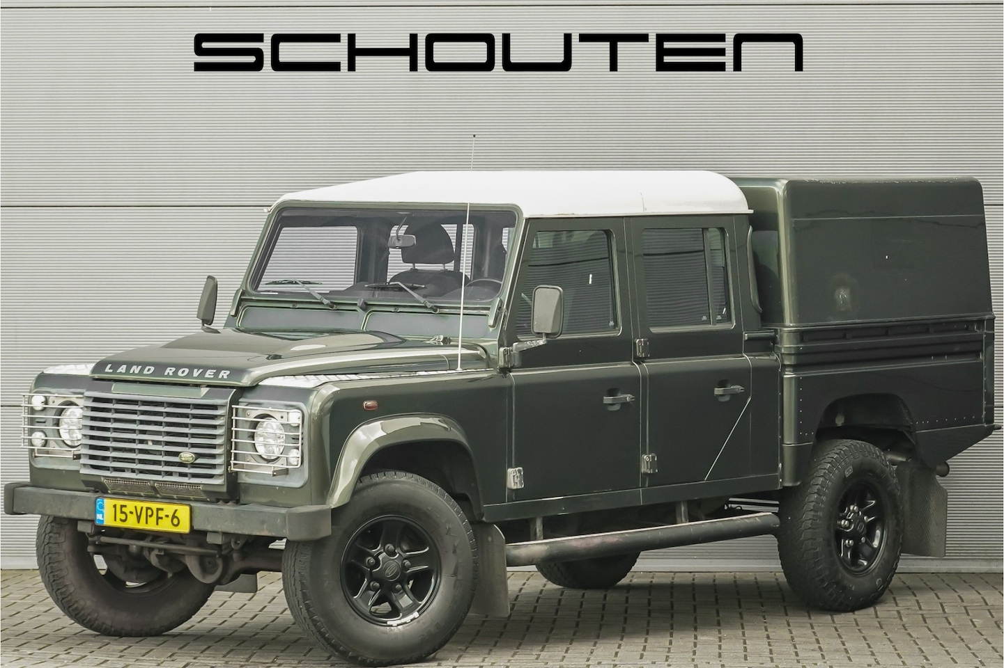 Land Rover Defender 130 - 2.4 TD 130" S Crew Cab Xenon LED - AutoWereld.nl