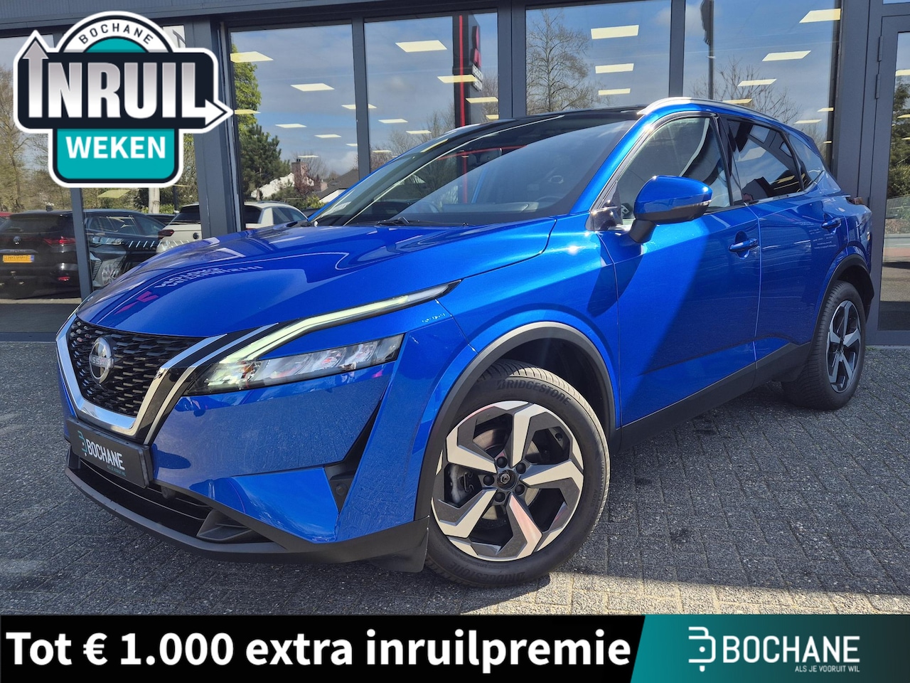 Nissan Qashqai - 1.3 MHEV Xtronic N-Connecta | Trekhaak | Navigatie | Panoramadak | - AutoWereld.nl