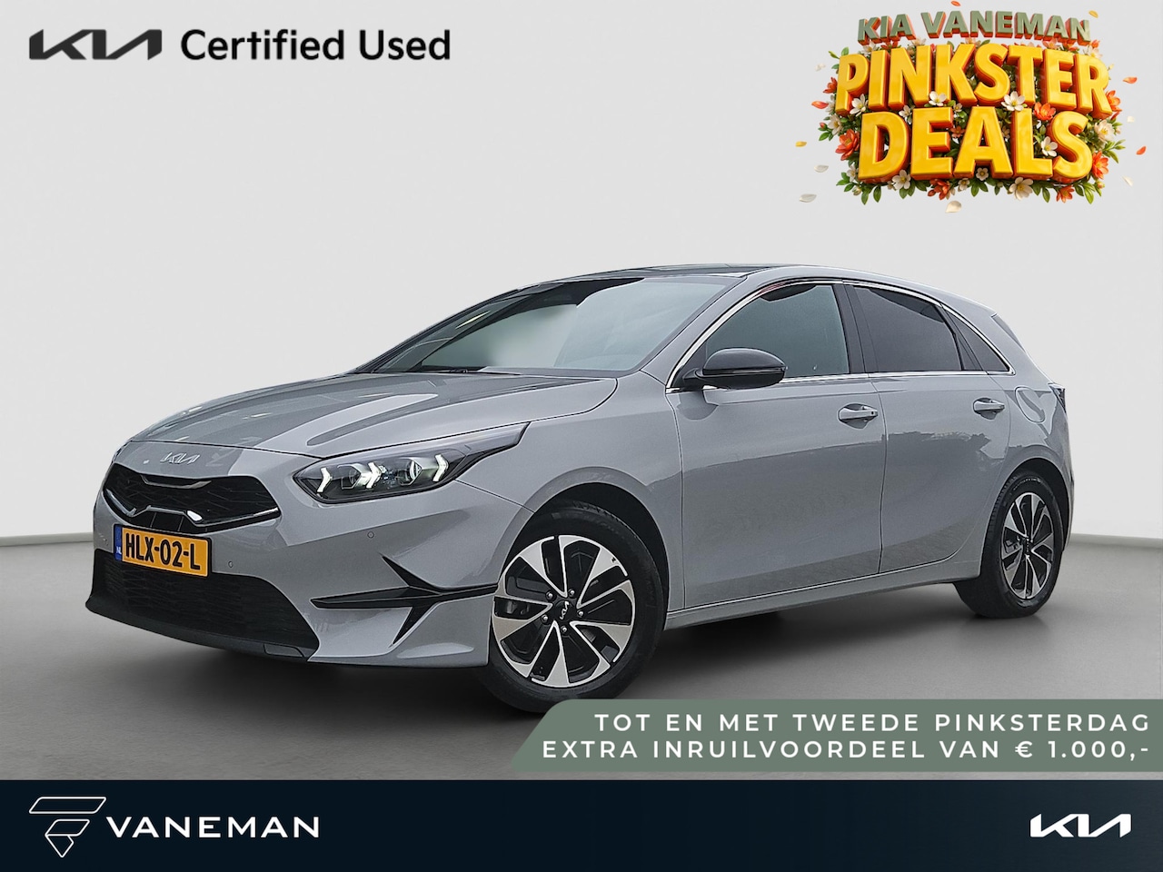 Kia Cee'd - Ceed 1.0 T-GDi Design Edition | Stoel- en Stuurverwarming | LED | Clima | H-Leder | Cruise - AutoWereld.nl
