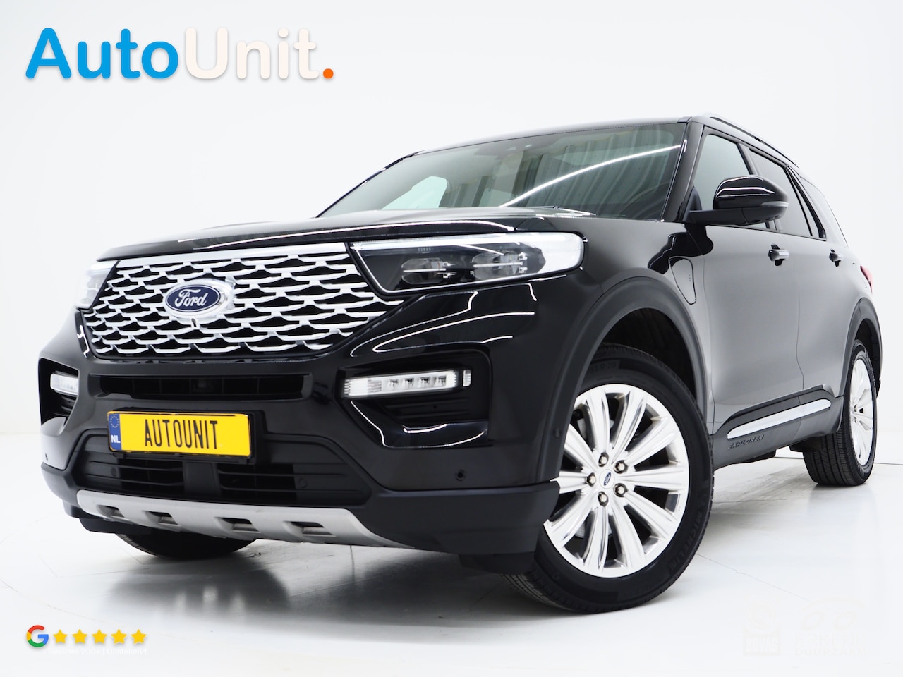 Ford Explorer - 3.0 V6 EcoBoost PHEV Platinum 7P | Panoramadak | Trekhaak | B&O Audio | Massage | 360 | Ke - AutoWereld.nl