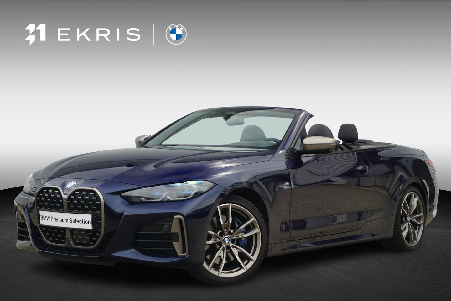 BMW 4-serie Cabrio - M440i xDrive High Executive | Laserlicht | Head-Up Display | Harman-Kardon | 19" - AutoWereld.nl