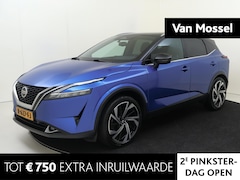 Nissan Qashqai - 1.3 MHEV Xtronic Tekna Plus Trekhaak | Stoelmassage | Voorruitverwarming