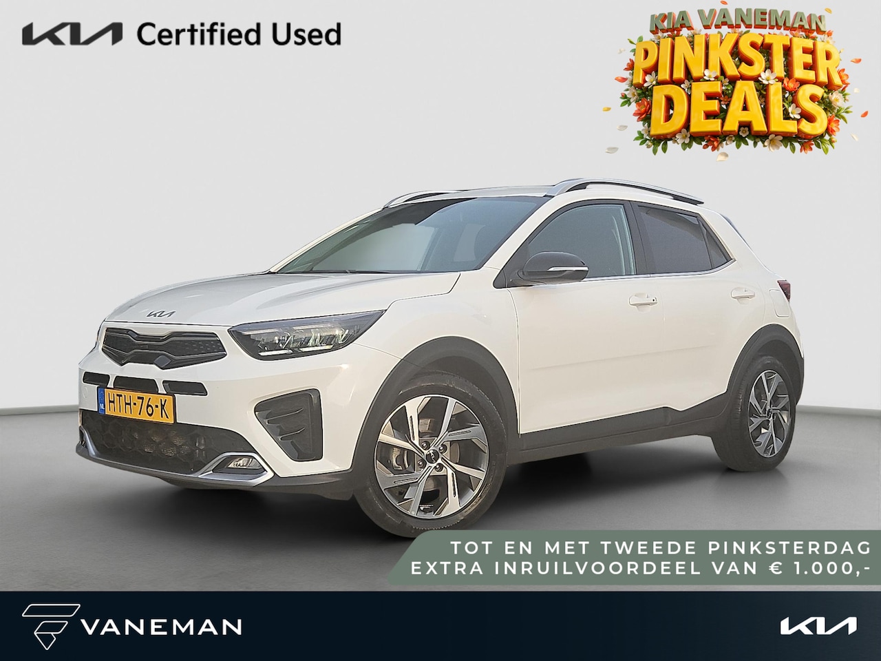 Kia Stonic - 1.0 T-GDi MHEV GT-Line | Cruise | Navi | Carplay/Android Auto | Led | Sportstuur | Camera - AutoWereld.nl