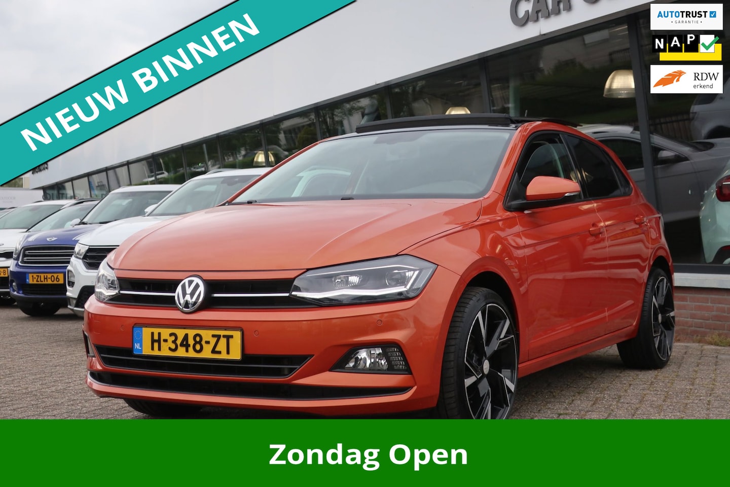 Volkswagen Polo - 1.0 TSI Comfortline 2e EIG_LED_PANO_BEATS_ADAP-CRUIS_PDC V+A_DOH. - AutoWereld.nl