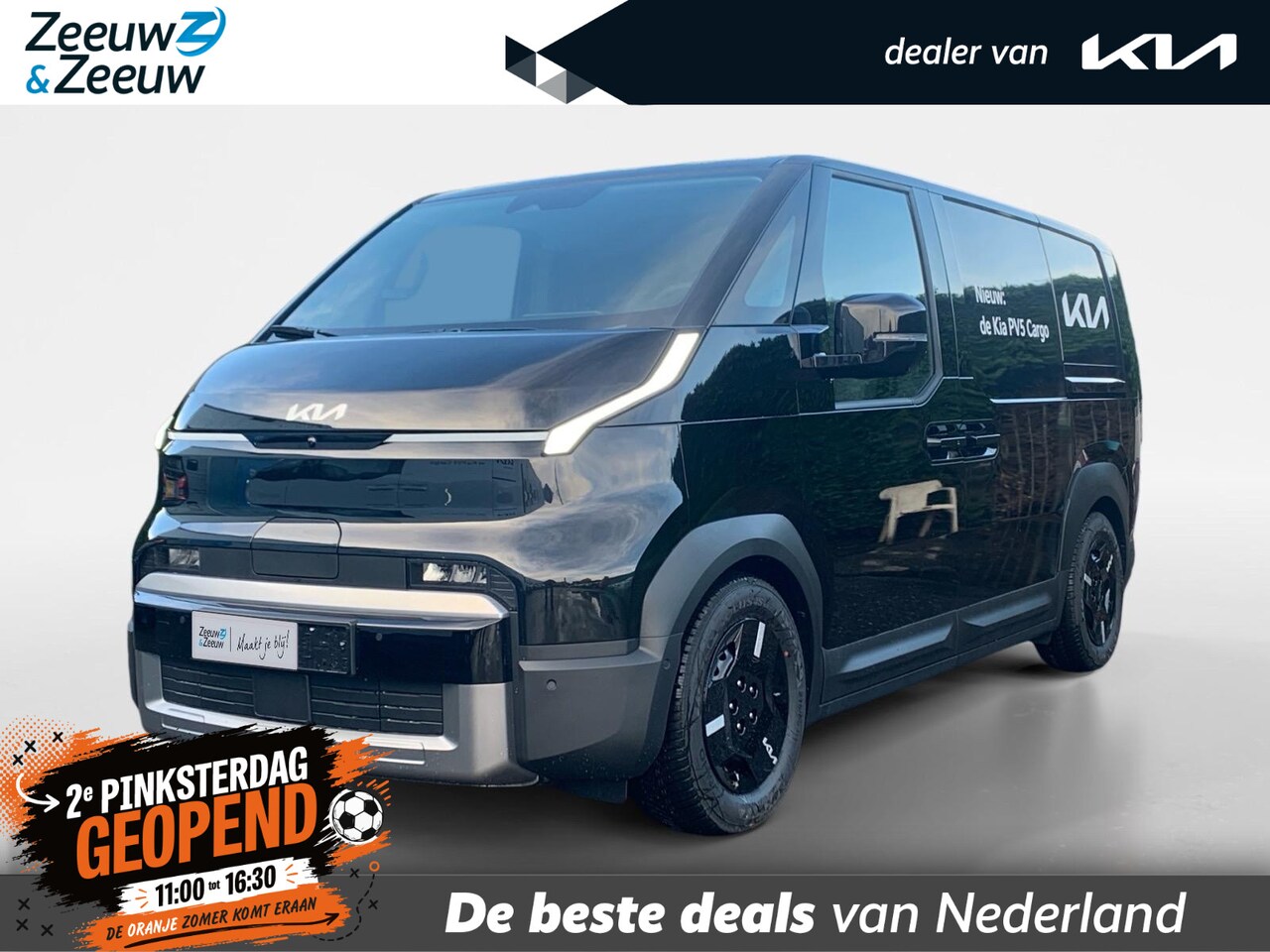 Kia PV5 - Cargo Elite 51.5 kWh | Nieuw te bestellen! | 297 Km bereik | Laadcapaciteit 4.4 m³ | 360° - AutoWereld.nl