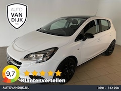 Opel Corsa - 1.0 Turbo Online Edition AIRCO SCHERM ZWART DAK VELGEN ELEK RAMEN CENT VERG ZEER NETTE AUT
