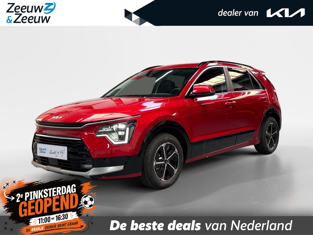 Kia Niro - 1.6 GDi Hybrid DynamicPlusLine | Informeer naar beschikbaarheid | NU MET €3.000 inruilprem - AutoWereld.nl