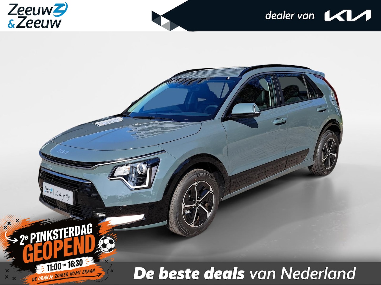 Kia Niro - 1.6 GDi Hybrid DynamicLine | Informeer naar beschikbaarheid | NU MET €3.000 inruilpremie e - AutoWereld.nl
