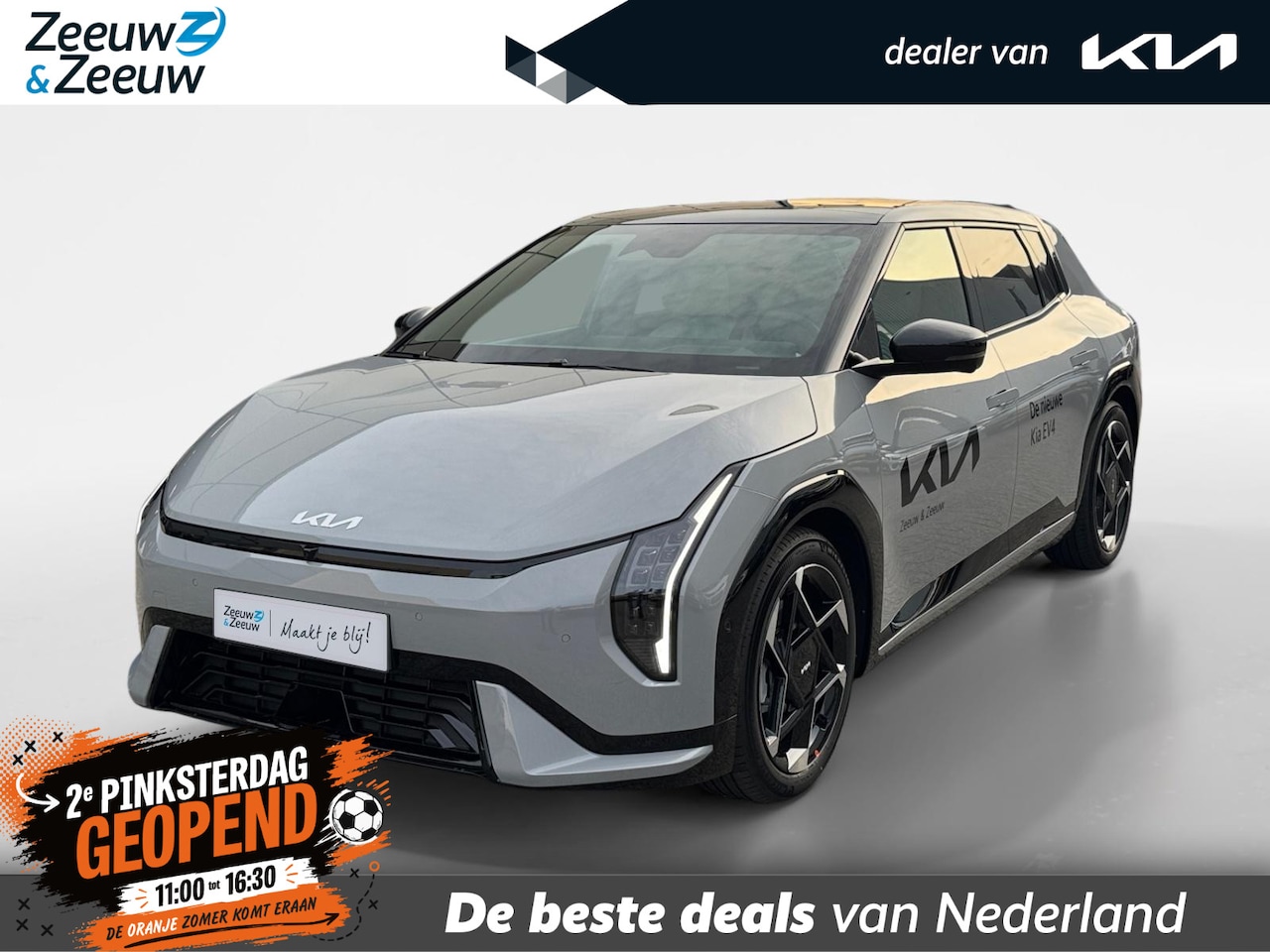 Kia EV4 - GT-PlusLine 81.4 kWh | Informeer naar beschikbaarheid | 204 pk | 595 km actieradius | NU € - AutoWereld.nl